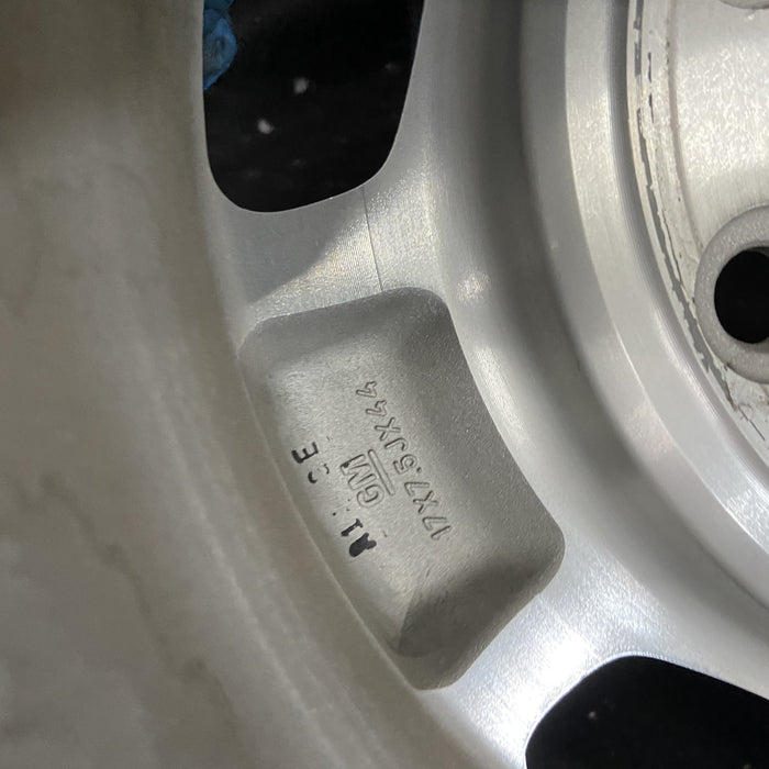 17" SIERRA 2500 PICKUP 11-13 17x7.5, aluminum Original OEM Wheel Rim - Back View