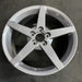 19" CORVETTE 05-07 19x10 , 5 spoke, gunmetal Original OEM Wheel Rim - Side Profile