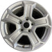 17" WRANGLER 18 VIN X , 17x7.5, , aluminum, straight spoke, w/recessed outer - Front View