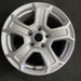 17" WRANGLER 18 VIN X , 17x7.5, , aluminum, straight spoke, w/recessed outer - Angle View