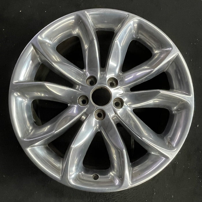 20" EXPLORER 11-14 20x8.5, , 10 spoke, Original OEM Wheel Rim - Angle View