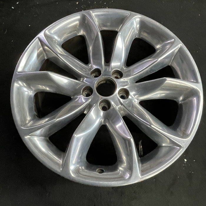 20" EXPLORER 11-14 20x8.5, , 10 spoke, Original OEM Wheel Rim - Side Profile