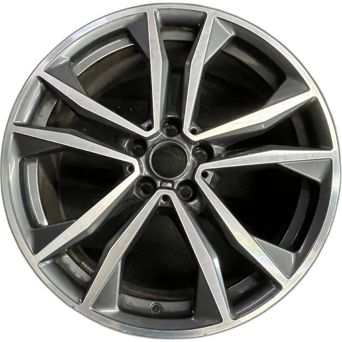 19" BMW X1 20 19x8 , 5 spoke, Original OEM Wheel Rim - Front View