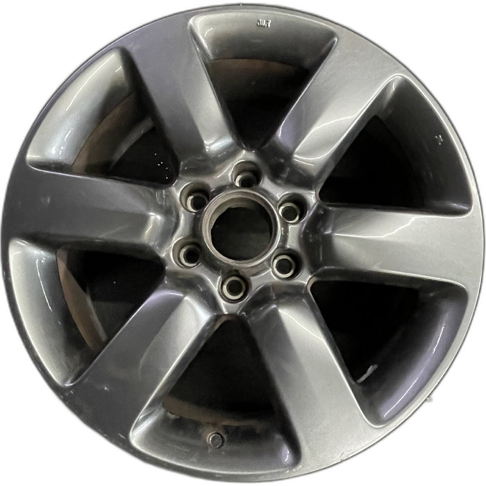 20" TITAN 12 20x8, alloy, silver, dark hyper silver Original OEM Wheel Rim - Front View