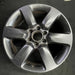 20" TITAN 12 20x8, alloy, silver, dark hyper silver Original OEM Wheel Rim - Angle View