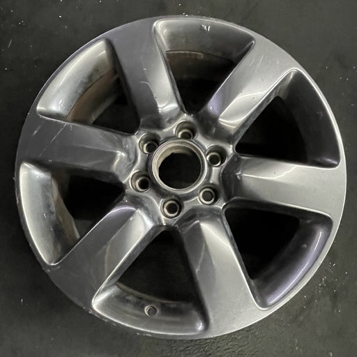 20" TITAN 12 20x8, alloy, silver, dark hyper silver Original OEM Wheel Rim - Angle View