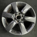20" TITAN 12 20x8, alloy, silver, dark hyper silver Original OEM Wheel Rim - Angle View