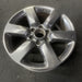 20" TITAN 12 20x8, alloy, silver, dark hyper silver Original OEM Wheel Rim - Close-Up Detail