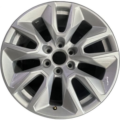 20" SIERRA 1500 PICKUP 19 20x9 10 spoke opt NZP Original OEM Wheel Rim - Front View
