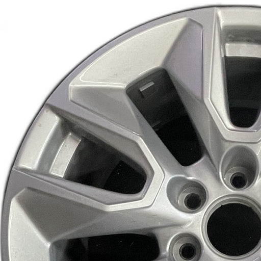 20" SIERRA 1500 PICKUP 19 20x9 10 spoke opt NZP Original OEM Wheel Rim - Angle View