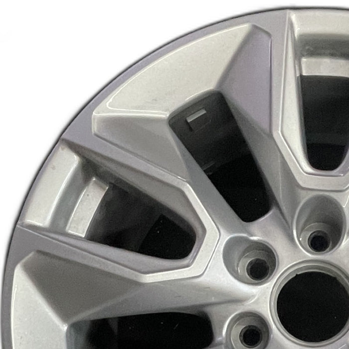 20" SIERRA 1500 PICKUP 19 20x9 10 spoke opt NZP Original OEM Wheel Rim - Angle View