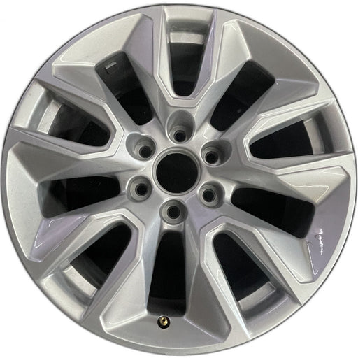 20" SIERRA 1500 PICKUP 19 , 20x9, 10 spoke, opt NZP Original OEM Wheel Rim - - Front View