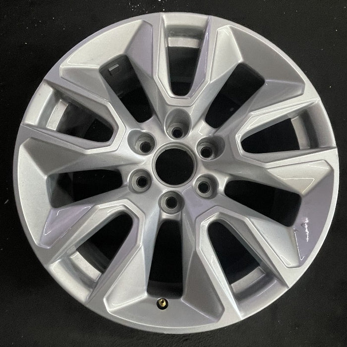 20" SIERRA 1500 PICKUP 19 20x9 10 spoke opt NZP Original OEM Wheel Rim - Front View