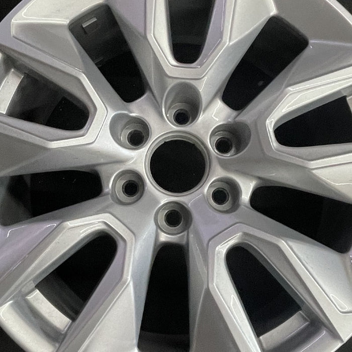 20" SIERRA 1500 PICKUP 19 20x9 10 spoke opt NZP Original OEM Wheel Rim - Angle View
