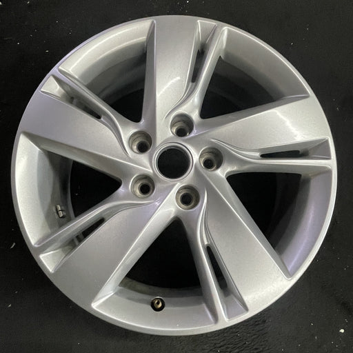 17" CRUZE 14-15 17x7, 5 split spoke Original OEM Wheel Rim - Angle View