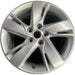 17" CRUZE 14-15 17x7, 5 split spoke Original OEM Wheel Rim - Front View
