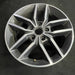 18" GRAND CHEROKEE 17 18x8, aluminum, w/o 75th Anniversary package; polished - Side Profile