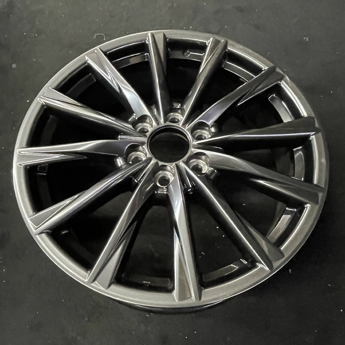 22" LEXUS LX600 22-25 22x8 , 12 spoke Original OEM Wheel Rim - Close-Up Detail