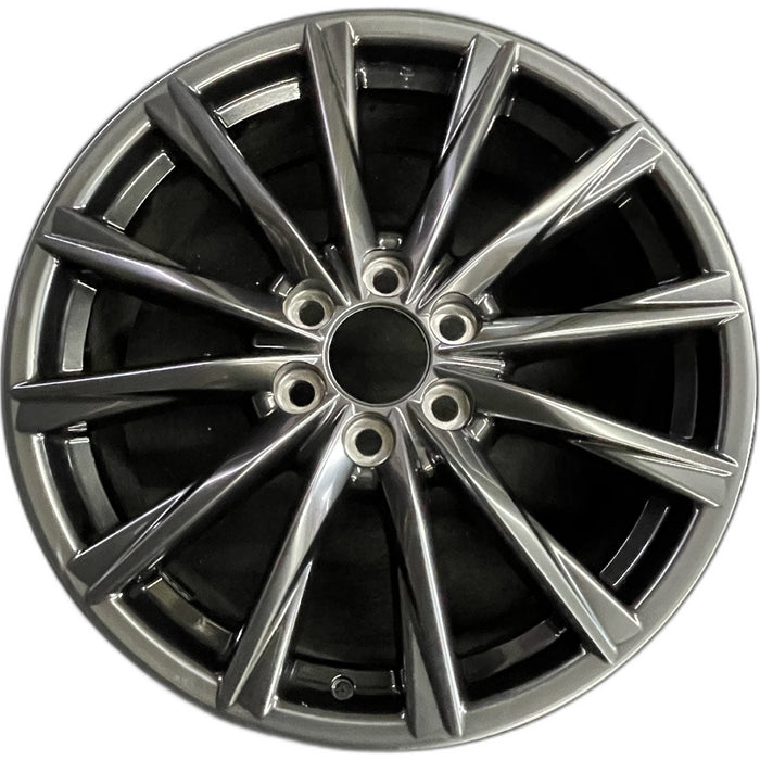 22" LEXUS LX600 22-25 22x8 , 12 spoke Original OEM Wheel Rim - Front View