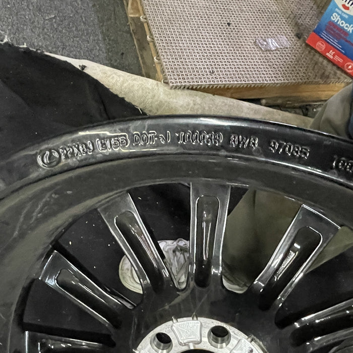 22" LEXUS LX600 22-25 22x8 , 12 spoke Original OEM Wheel Rim - Back View