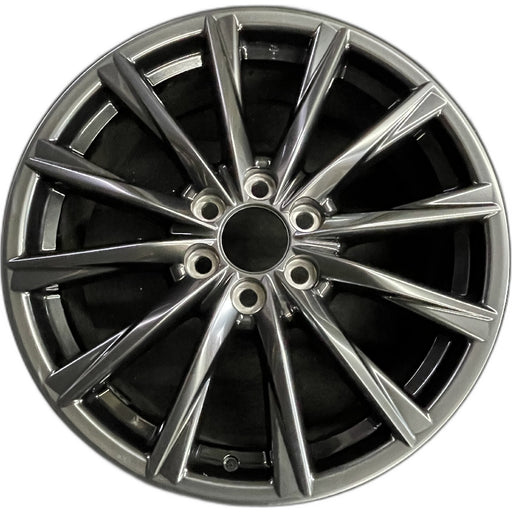 22" LEXUS LX600 22-25 22x8 , 12 spoke Original OEM Wheel Rim - Front View