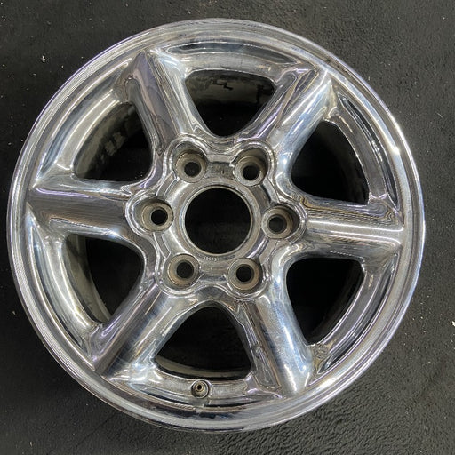 16" YUKON 99 16x7 Denali aluminum Original OEM Wheel Rim - Front View