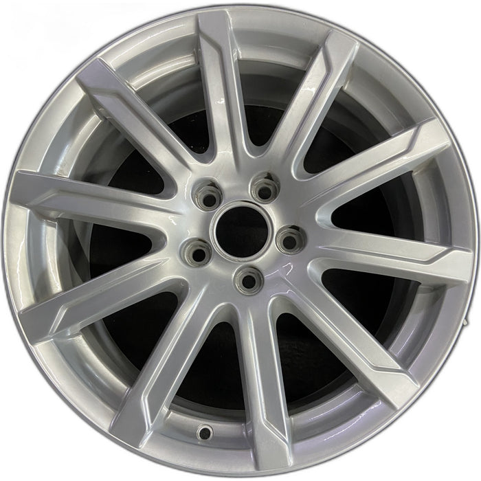 18" AUDI A4 09-12 18x8 , 10 spoke Original OEM Wheel Rim - Front View
