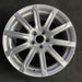 18" AUDI A4 09-12 18x8 , 10 spoke Original OEM Wheel Rim - Angle View