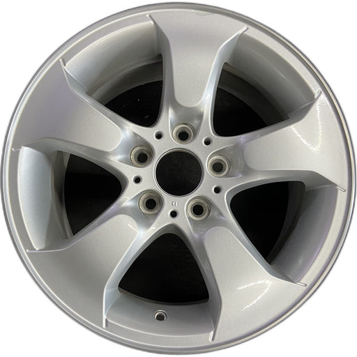17" BMW X3 04-10 17x8 , 5 spoke, flared spoke Original OEM Wheel Rim - Front View