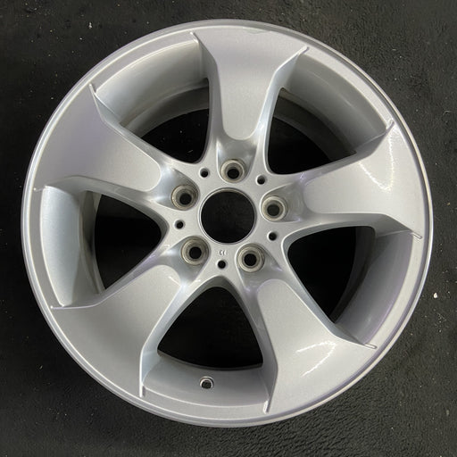 17" BMW X3 04-10 17x8 , 5 spoke, flared spoke Original OEM Wheel Rim - Angle View