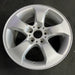 17" BMW X3 04-10 17x8 , 5 spoke, flared spoke Original OEM Wheel Rim - Side Profile