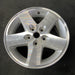 17" WRANGLER 07-08 17x7.5, machined finish Original OEM Wheel Rim - Close-Up Detail