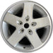 17" WRANGLER 07-08 17x7.5 silver Original OEM Wheel Rim - Front View