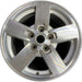 17" COMMANDER 06-08 17x7.5, aluminum, 5 spoke, spokes flush to outer rim - Front View