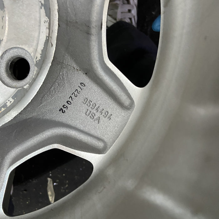 16" SAVANA 1500 VAN 05-08 16x7, Original OEM Wheel Rim - Back View