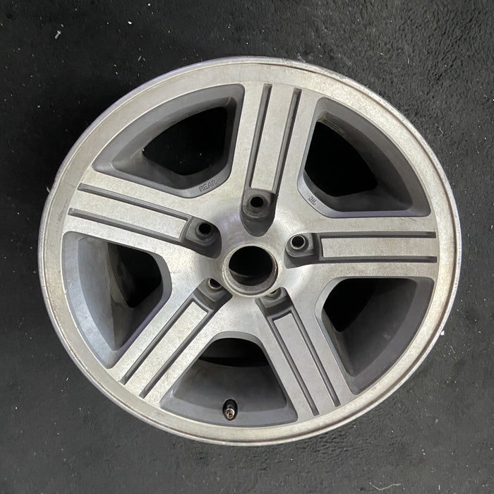 16" CAMARO 88-90 16x8 , rear Original OEM Wheel Rim - Close-Up Detail