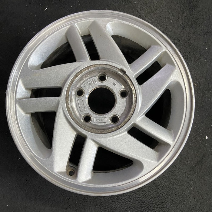 16" CAMARO 93-96 16x8 aluminum silver Original OEM Wheel Rim - Front View