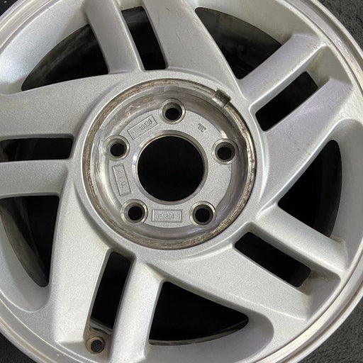 16" CAMARO 93-96 16x8 aluminum silver Original OEM Wheel Rim - Angle View