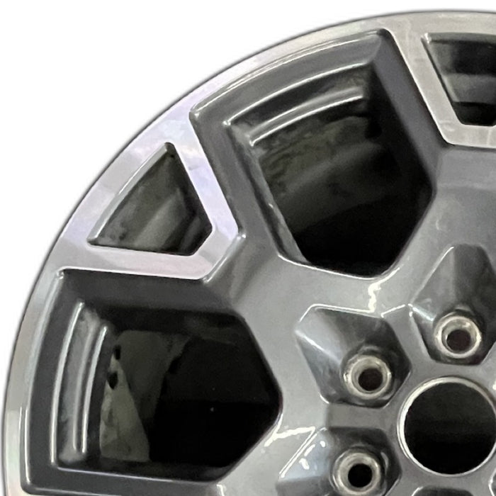 20" FORD F150 PICKUP 25 20x8.5 6 spoke single spoke Y spoke silver Original OEM - Angle View