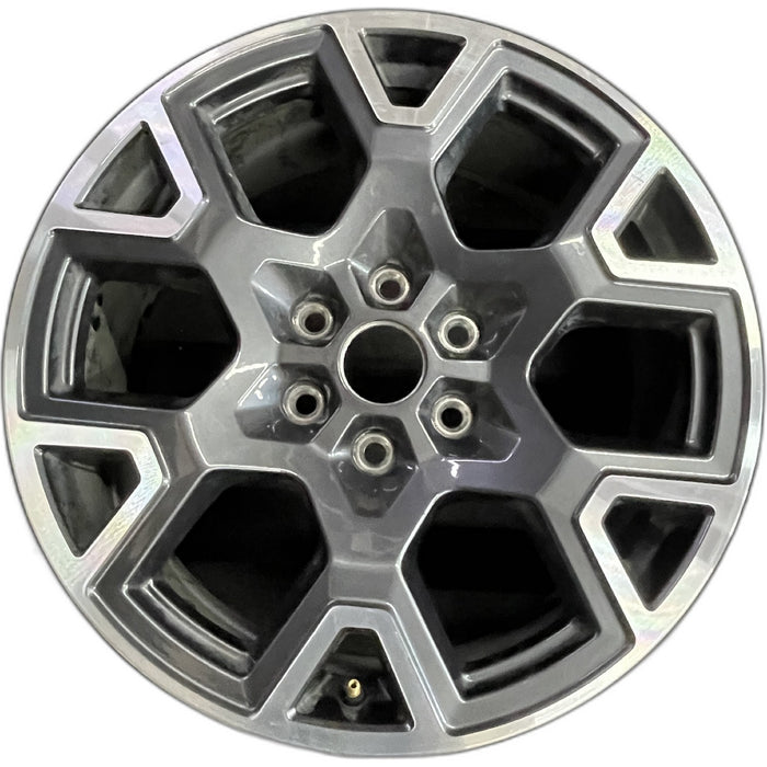 20" FORD F150 PICKUP 25 20x8.5, , single spoke, , silver Original OEM Wheel Rim - Front View