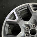 20" FORD F150 PICKUP 25 20x8.5 6 spoke single spoke Y spoke silver Original OEM - Side Profile