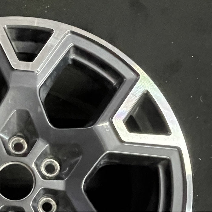 20" FORD F150 PICKUP 25 20x8.5 6 spoke single spoke Y spoke silver Original OEM - Close-Up Detail