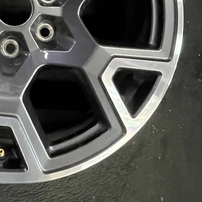 20" FORD F150 PICKUP 25 20x8.5 6 spoke single spoke Y spoke silver Original OEM - Back View