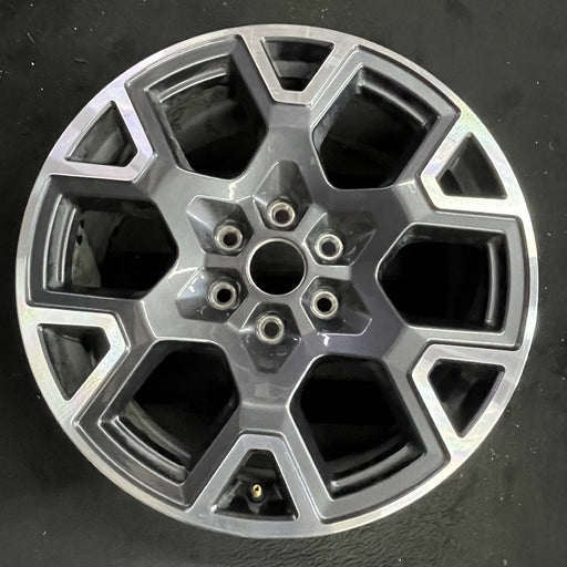 20" FORD F150 PICKUP 25 20x8.5, , single spoke, , silver Original OEM Wheel Rim - Angle View