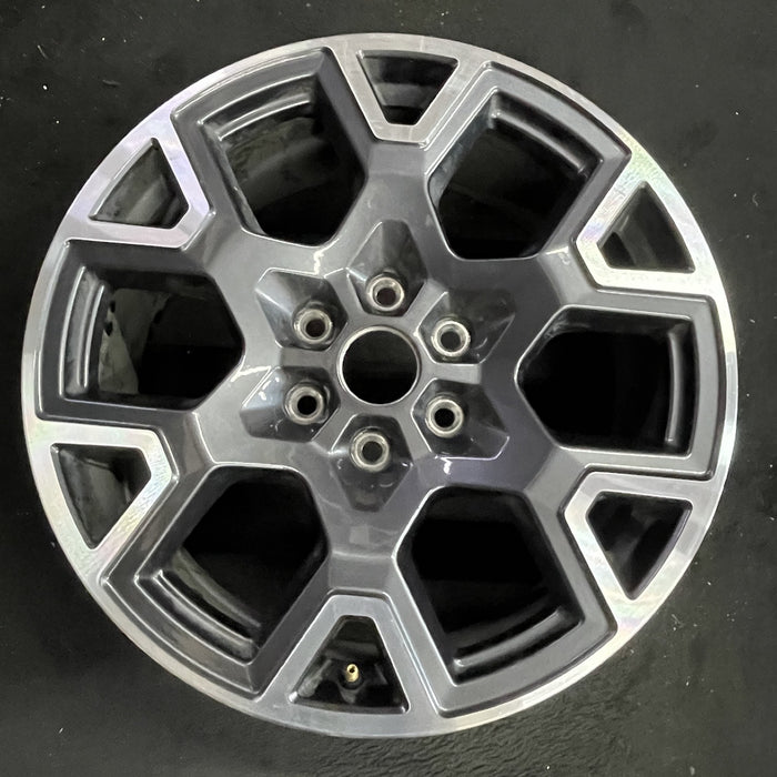 20" FORD F150 PICKUP 25 20x8.5, , single spoke, , silver Original OEM Wheel Rim - Angle View