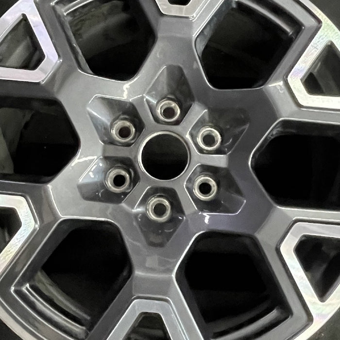 20" FORD F150 PICKUP 25 20x8.5 6 spoke single spoke Y spoke silver Original OEM - Angle View