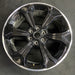 22" EXPEDITION 22-24 22x9.5, 6 spoke, black Original OEM Wheel Rim - Angle View