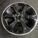 22" EXPEDITION 22-24 22x9.5, 6 spoke, black Original OEM Wheel Rim - Side Profile