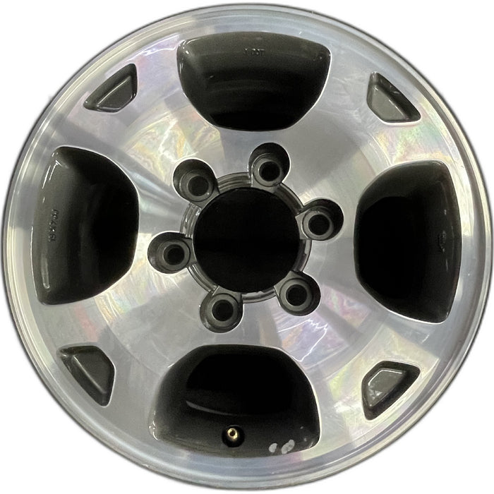 15" XTERRA 00 , alloy, 4 spoke polished Original OEM Wheel Rim