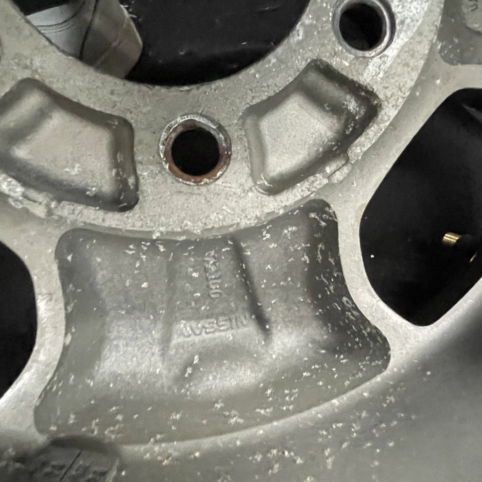 15" XTERRA 00 , alloy, 4 spoke polished Original OEM Wheel Rim